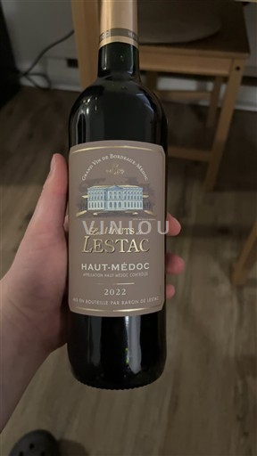 Bordeaux Haut-Médoc Les Hauts de Lestac 2022