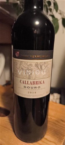 Douro Duriense Casa Ferreirinha Callabriga 2018
