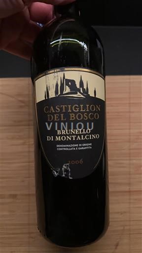 Toscana Brunello di Montalcino Castiglion del Bosco 2006