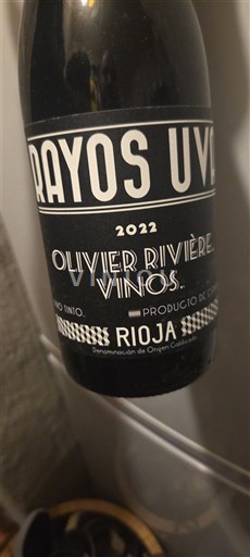 Vin Rouge sec Rayos Uva Olivier Rivière Vinos 2022 Spanjë La Rioja Rioja DO