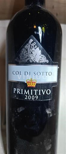 Pulia Primitivo di Manduria Col di Sotto Primitivo 2009