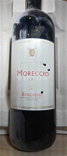 Toskana Boljeri Casa di Terra Moreccio 2011