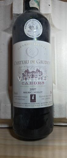 Sørvest Cahors Château Gaudou Grande Lignée 2007