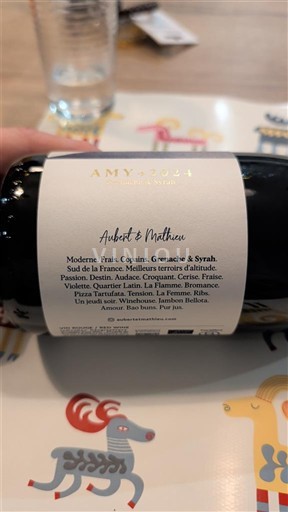 Languedoc og Roussillon Pays d'oc Aubert & Mathieu AMY 2024