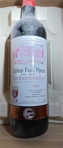 Bordeaux Saint-Émilion Grand Cru Château Franc Pipeau Descombes 2007