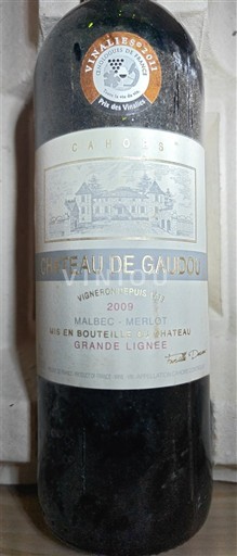 Sørvest Cahors Château Gaudou Grande Lignée 2009