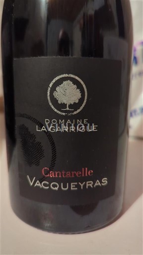 Rhônedalen Vacqueyras Domaine La Garrigue Cantarelle 2020