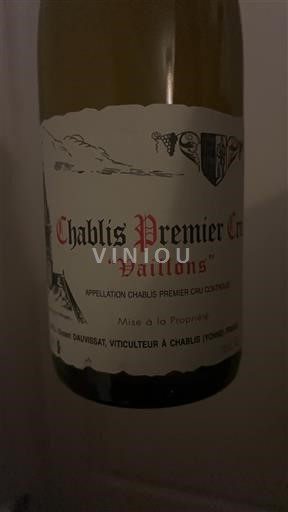Burgund Chablis Premier Cru Dauvissat Vaillons Ikke-årgang