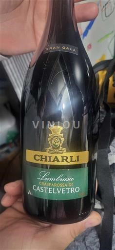 Vin Effervescent Rouge sec Gran Gala Chiarli Non millésimé Itali Emilia-Romagna E paspecifikuar DOC