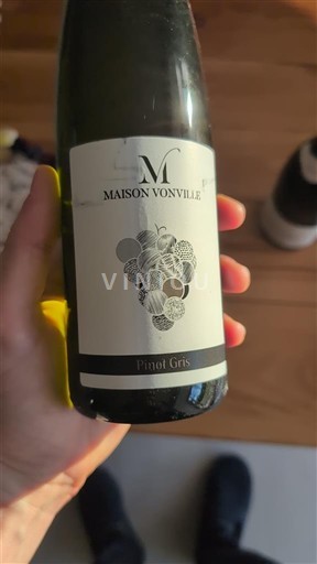 Алзас Nespecificirano Maison Vonville Pinot Gris Non Millésimé