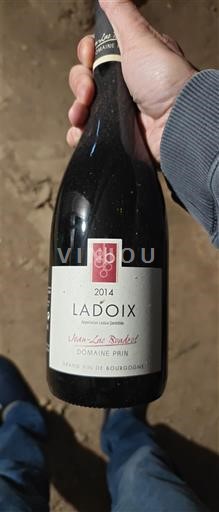 Viner Rouge sec Domaine Prin 2014 Frankrike Bourgogne Ladoix AOC