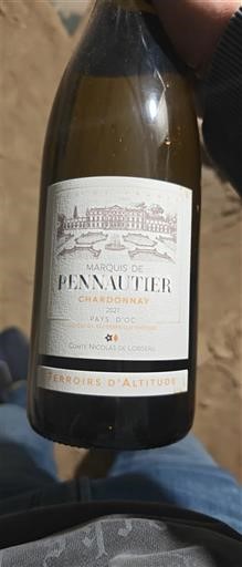 Languedoc og Roussillon Pays d'oc Marquis de Pennautier Terroirs d'Altitude 2021