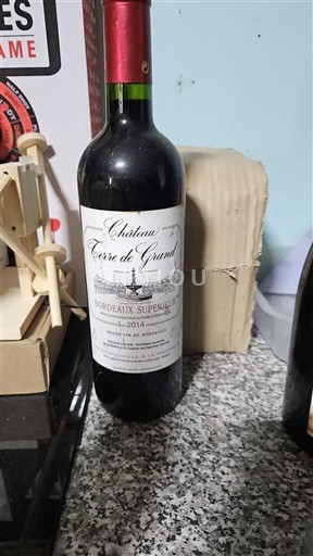 Bordo Bordo superior Château Terre de Grand 2014