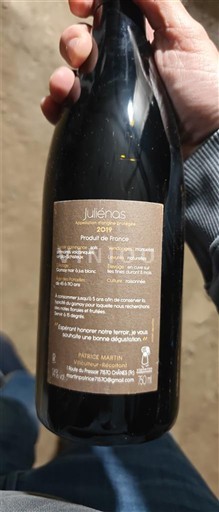 Beaujolais Juliénas Domaine Patrice Martin 2019
