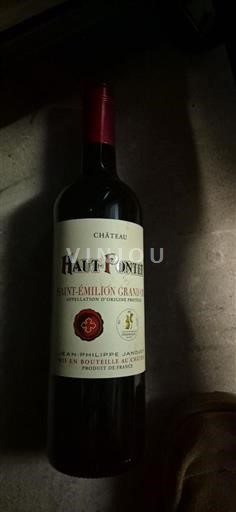 Bordeaux Saint-Émilion Grand Cru Grand Cru Château Haut-Fonrazade Ikke-årgang