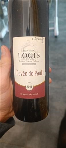 Loiredalen Chinon Les Vins du Logis de Paul 2016