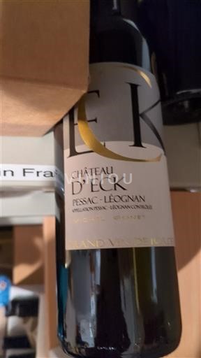 Bordo Pessac-Léonjan Château Eck 2021