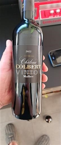 Vina Rouge sec Malbec Château Colbert 2022 Francija Jugozahod Cahors AOC