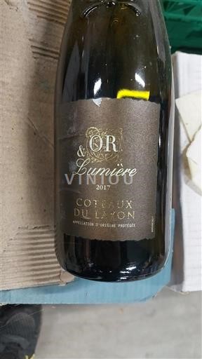 Loiredalen Coteaux-du-layon Or & Lumière 2017