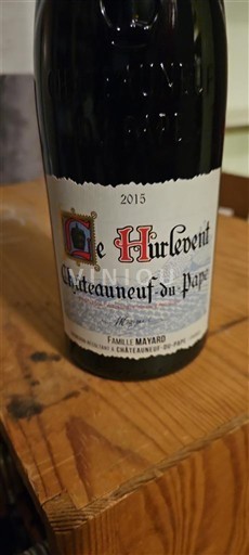 Lugina e Ronës Châteauneuf-du-Pape Le Hurlevent 2015