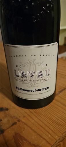 Рона долина Шатонеф-дю-Пап Lavau 2011