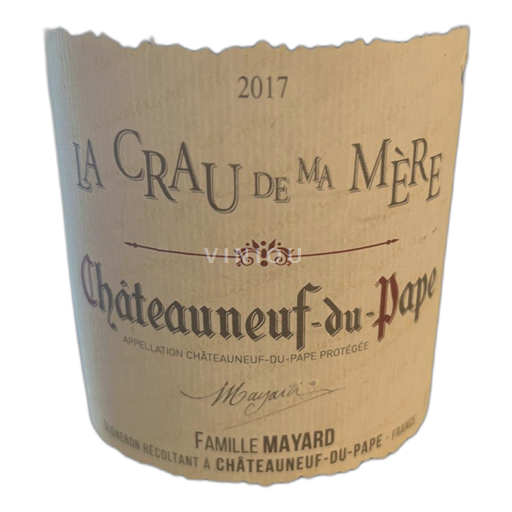 Rhône-dalen Châteauneuf-du-Pape Famille Mayard La Crau de Ma Mère 2017