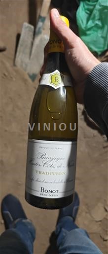 Vinuri Blanc sec Tradition Bonot 2022 Franța Burgundia Hautes Côtes de Nuits AOC