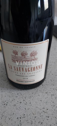 Лангедок Терасе ду Ларзак Château La Sauvageonne Les Oliviers 2018
