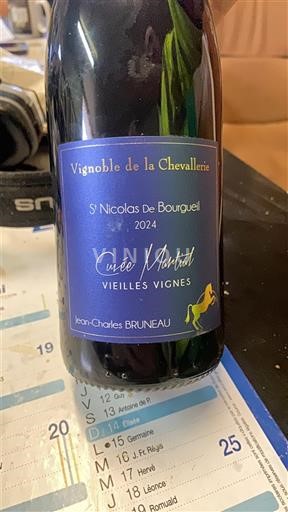 Lugina e Luarës Shën Nikolla i Burgelit Vignoble de la Chevalerie Martinet Vieilles Vignes 2024