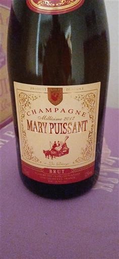 Champagne Šampanské Mary Puissant 2014