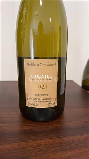 Vin Blanc sec Mathilde et Yves Gangloff 2023 Francë Lugina e Luarës Vjenë IGP