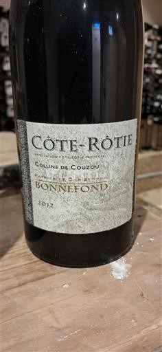 Lugina e Ronës Côte-rôtie Bonnefond Colline de Couzou 2012