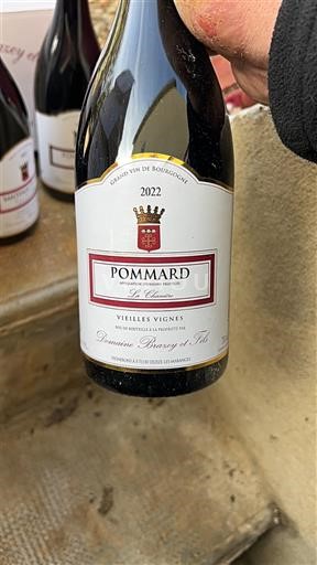 Burgundi Pommard Domaine Burgot et Fils Les Charmots Vieilles Vignes 2022