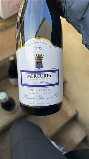 Burgundija Меркуреј Domaine Brintet et Fils Les Mirandes Vieilles Vignes 2022
