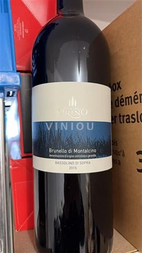 Toscana Brunello di Montalcino Pian dell'Orino Bassolino di Sopra 2015