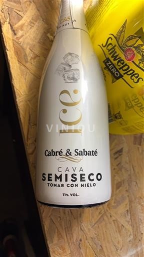 Vinhos Espumantes Blanc demi-sec Ice Cabré & Sabaté Non millésimé Espanha Catalunha Cava DO