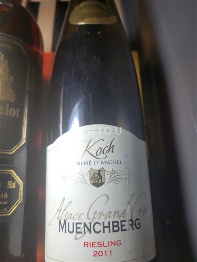 Vin Blanc sec Koch René et Michel 2011 Francë Alsace E paspecifikuar AOC Grand Cru
