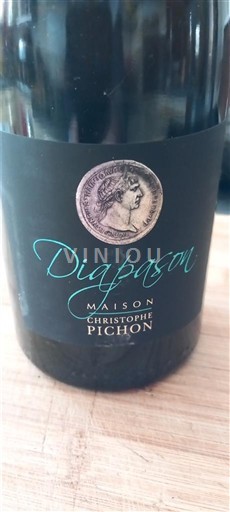 Viner Blanc demi-sec Diapason Maison Christophe Pichon Non millésimé Frankrike Rhônedalen Saint-Joseph AOC