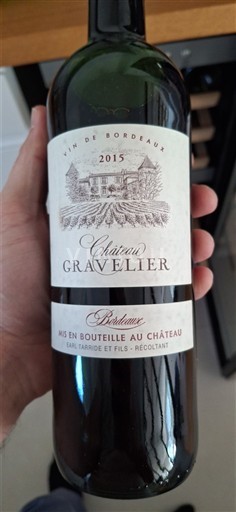 Bordeaux Château Gravelier 2015