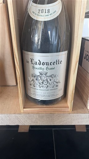 Vin Blanc sec De Ladoucette 2018 Francuska Dolina Loare Пуји-фиме AOC