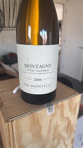 Burgundi Montagny Premier Cru De Montille Les Coères 2006