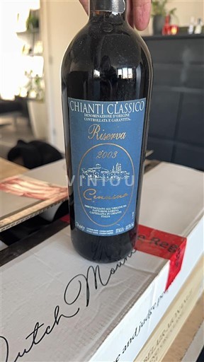 Vin Rouge sec Riserva Cennino 2003 Italija Toskana Кјанти Класико DOCG