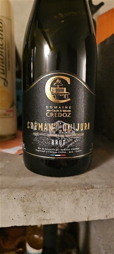 Vin Effervescent Blanc brut Domaine Credoz Non millésimé Francuska Žura Креман из Журе AOC