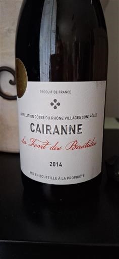 Рона долина Cairanne La Font des Baatides 2014