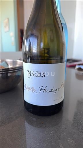 Rhônedalen Costières de Nîmes Château Nages Héritage 2019
