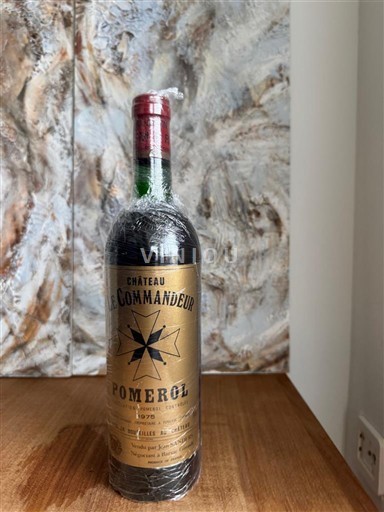 Bordoja Pomerol Château Le Commandeur 1975