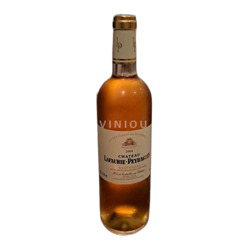 Bordeaux Sauternes Lafaurie-Peyraguey 2004