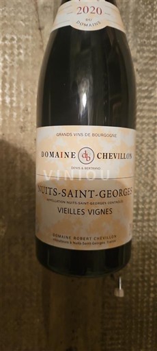 Wines Rouge sec Vieilles Vignes Domaine Robert Chevillon 2020 France Burgundy Nuits-Saint-Georges AOC