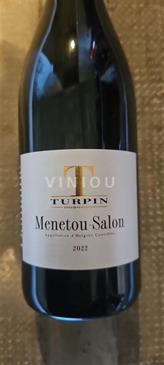 Wines Blanc sec Turpin 2022 France Loire Valley Menetou-Salon AOC