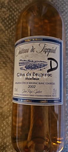 Југозапад Кот де Бержезак Château Tiroirial 2002